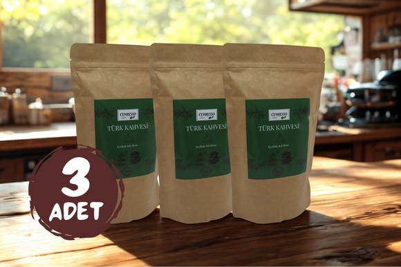 Türk Kahvesi 250g 3'lü Paket